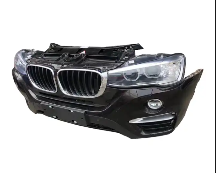 Para BMW X3 F25 Facelift LCI Carbon-Look Protector De Parachoques Trasero Protector Trim Cover