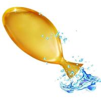 Omega 3 Softgel für Hunde und Katzen Haustier-Nahrungsergänzung Blisterpackung mit Immununterstützung und Verdauungsgesundheit
