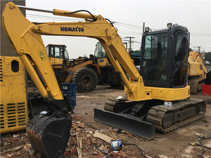 Mini-excavatrice Komatsu PC55MR d'occasion, 5 tonnes, hydraulique, sur chenilles, avec composants essentiels du moteur et de la pompe d'origine japonaise - Product Image 2