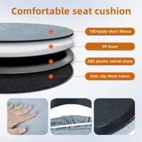 Coussin de siège pivotant en gros pour s'asseoir ou se tenir debout, soulage la pression dorsale, lavable, pour femmes enceintes et personnes âgées