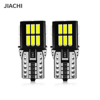 JIACHI fabrika yüksek güç 12v Canbus T10 Led ampuller 2825 194 168 Auto oto araba aksesuarları için işık İç lamba 4014 çip 24smd