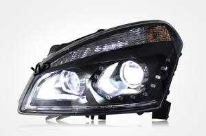 ไฟหน้ารถยนต์ YLD แบบดัดแปลง พร้อมไฟ LED Daytime Running Lights สำหรับ Nissan Qashqai ปี 2008-2015 - Product Image 6