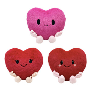 Te Amo, Peluche en Forma <span class=keywords><strong>de</strong></span> Corazón, Almohada <span class=keywords><strong>de</strong></span> Peluche, Corazón Rojo Rosa, Muñeco <span class=keywords><strong>de</strong></span> Peluche, Regalo Suave para el Día <span class=keywords><strong>de</strong></span> San Valentín para <span class=keywords><strong>Enamorados</strong></span> - Product Image 1