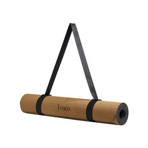 Atacado de Fábrica, Produtos de Cortiça Personalizáveis em Tamanho e Padrão, Tapete de Yoga de Cortiça Natural Personalizado, Conjunto Ecológico - Product Image 5