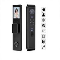 Serrure intelligente à reconnaissance faciale, stockage sur carte mémoire, contrôle WiFi et par application, serrure de porte biométrique, best-seller