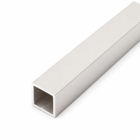 Tube hydroponique carré en PVC OEM ODM avec couvercle coulissant, facile à nettoyer, canal hydroponique pour projet agricole