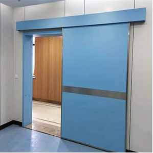 Portes de salle d'opération doubles à double ouverture, ignifuges, pour salle blanche, en acier inoxydable 304, marque Wxh, fabricant du Shandong - Product Image 1