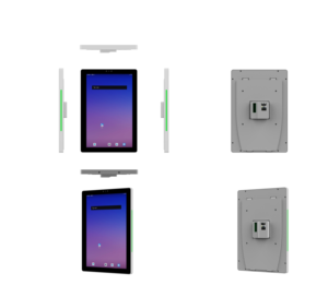 Tableta POE de 10.1 Pulgadas con Soporte de Pared para Sala de Reuniones, Tableta Android NFC con Pantalla Táctil RK3566 2+16GB, Luz LED Envolvente, Tableta PC - Product Image 6
