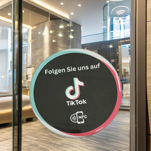 Etiqueta NFC Redonda de PVC Epoxi en Oferta, Etiqueta Programable con Chip NTAG216/215/213, Impresión Offset para TikTok o Google - Product Image 3