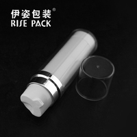 Bouteilles de lotion à double tube 40/60ml AS de haute qualité pour produits de soin de la peau