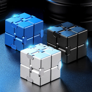 Cubo Mágico Mini Ilimitado de Aleación para Adultos, Juguete Antiestrés Transfronterizo, Artefacto Variado para Aliviar el Estrés - Product Image 1