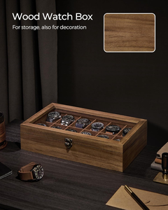 Boîte à montres en <span class=keywords><strong>bois</strong></span> artisanale, nouveau design, en <span class=keywords><strong>bois</strong></span> de manguier, avec couvercle en acrylique, organiseur de montres en <span class=keywords><strong>bois</strong></span>. - Product Image 5