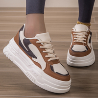 Femmes coupe basse rétro en cuir à lacets chaussures personnalisées Sport chaussures de course dames baskets chaussures décontractées pour les femmes