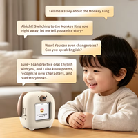 Robot compagnon intelligent AI, machine d'apprentissage précoce, jouet pour enfants, compagnon d'interaction émotionnelle pour cadeau aux enfants