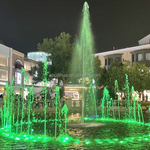 Aanpasbare muziekfonteinen, met waterstralen die in ritme bewegen naar de muziek, verbeteren de interactie van het milieu. - Product Image 2