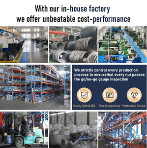 OEM dapat disesuaikan klem pipa baja penjepit gantung dengan mur seng dan sekrup paku - Product Image 6