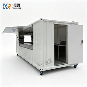 定制集装箱咖啡厅，带甜品店功能，不锈钢柜台，模块化餐厅 - Product Image 6