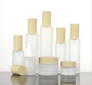 Barattoli in Vetro Trasparente da 1oz con Coperchio Bianco per Crema, Lozione, <span class=keywords><strong>Lavanda</strong></span> 20g 1 oz 2oz 30ml 50g 100g, <span class=keywords><strong>Vasetto</strong></span> Rotondo in Vetro Satinato per Cura dei Capelli - Product Image 6