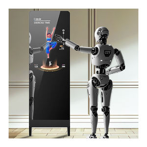 XHS OEM 43 55 pouces Android Workout Intelligence artificielle miroir <span class=keywords><strong>Photo</strong></span> interactive exercice magique illuminé - Product Image 1