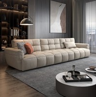 Fabricante de productos en forma de L, conjunto de sofá de salón de cuatro plazas, muebles de sala de estar, sofá seccional moderno