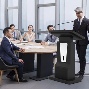 <span class=keywords><strong>Atril</strong></span> de podio Digital compatible con capacitivo electromagnético de 21,5 pulgadas para auditorio, sala de conferencias, Metal para altavoz de escritura - Product Image 1