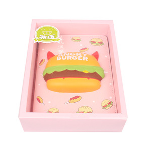 Angry Burger <b>Squishy</b> Toy PVC Soft Stress Relief Promotional Gift - Product Image 2