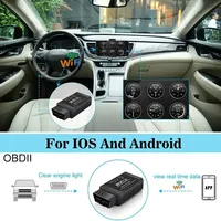 Escáner OBD2 WIFI ELM327 V 1.5 para iPhone IOS /Android Auto OBDII OBD 2 ODB II ELM 327 V1.5 WI-FI Lector de Códigos Herramienta de Diagnóstico