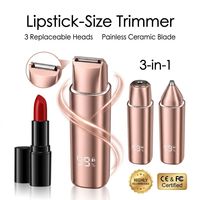 Tondeuse bikini 3 en 1, rasoir électrique, tondeuse pour poils du nez, étanche, rechargeable, tondeuse corporelle pour femmes, pour le pubis, les aisselles, les jambes, les bras