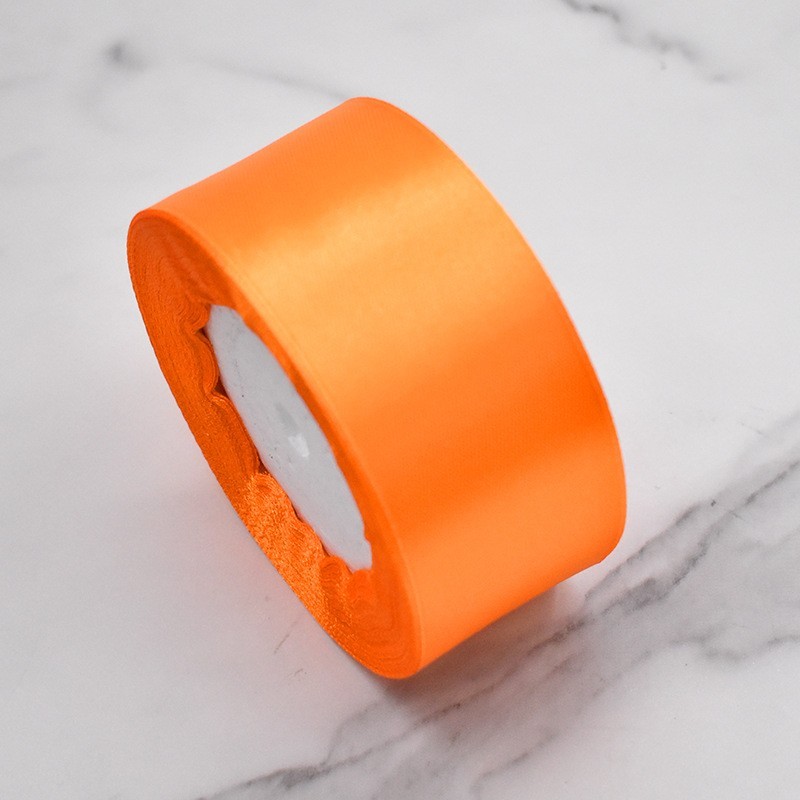 025# Orange Néon - 5 cm, 25 yards par rouleau