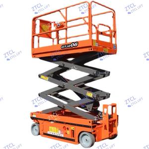 Elevador de tijera autopropulsado <span class=keywords><strong>auxiliar</strong></span> a batería/mesas de trabajo aéreas - Product Image 1