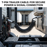 Vente en gros rallonge de remorque câble enroulé remorquage caravane camion 7Pin à 7Pin câble de remorque 24V connecteur de câble de câblage électrique
