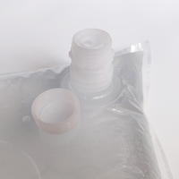 Sac BIB de qualité alimentaire 22L transparent, sac aseptique pour liquides avec bec verseur, anti-fuite, bouchon refermable pour jus de fruits