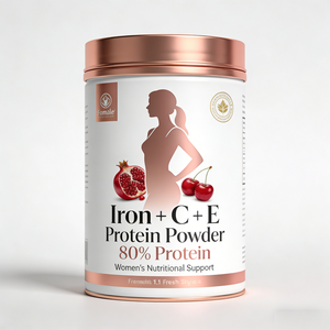Kadınlar İçin Demir Zenginleştirilmiş <span class=keywords><strong>Protein</strong></span> Tozu Çift <span class=keywords><strong>Protein</strong></span> (Soya + Whey) Üçlü Besin Değeri OEM %80 <span class=keywords><strong>Protein</strong></span> C ve E Vitamini ile - Product Image 2