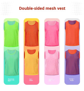 Colete de Treino de Futebol Reversível Dupla Face para Futebol, Venda Direta da Fábrica, Coletes Esportivos de Malha Personalizáveis - Product Image 6