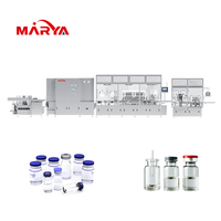 Machine automatique de remplissage et de scellage de liquide pour flacons Marya avec machine de bouchage et de lavage Fournisseur avec système CIP/SIP