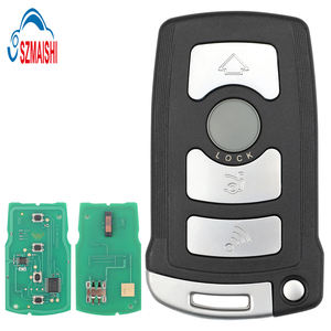 SZMAISHI 4ボタン315MHZ ID46リモートコントロールカーキーBMW FCC ID LX8766S PN 2911A-12133工場スマート車両ブランクキーフォブ - Product Image 1