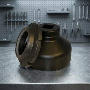 92x108x6 <b>Point</b> Long Life Heavy Duty Alloy Steel Axle Nut Socket for MAN TGA Trucks OEM Hard Case Reliable 3/4 Drive - Product Image 3