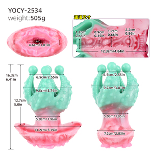 Coralosia Fantasy Series Creature Anal Plug Wearable Male Pleasure Sleeve Multi Use Design with Realistic Experience - Product Image 5