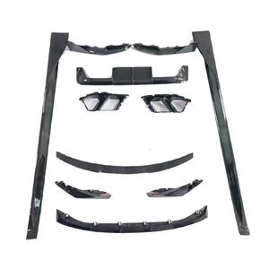 Kit de carrocería de fibra de carbono para <span class=keywords><strong>BMW</strong></span> G80 G82 <span class=keywords><strong>M3</strong></span> M4 2024: Difusor de parachoques trasero, salidas de escape, faldones laterales, canards y labio delantero. Accesorio de tuning. - Product Image 1