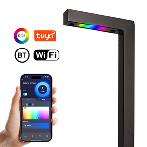 Thông minh BT/Wifi RGB CCT có thể điều chỉnh IP65 đồng thau không thấm nước ngoài trời cỏ ánh sáng LED vườn bollard đèn cho vườn Pathway chiếu sáng - Product Image 2