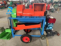 Machine à décortiquer le maïs multifonctionnelle portable avec roues, facile à utiliser pour le maïs, le soja, le sorgho, l'arachide