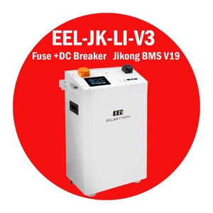 Caja de Batería Vertical EEL <span class=keywords><strong>V3</strong></span> 48V, Nueva, en Stock en la UE, con Interruptor de CC de 250A y Fusible + Pantalla LCD de 4.3 Pulgadas + BMS JK-V19 de 200A + Celdas CATL de 280ah - Product Image 1