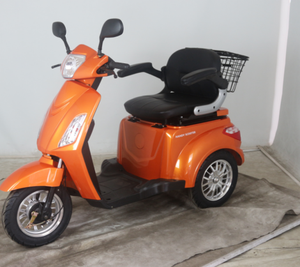 Patinete eléctrico de 3 ruedas para personas mayores o discapacitados, AFD-3L CE gold - Product Image 2