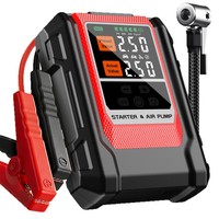 Démarreur d'urgence automobile, pompe à air, machine tout-en-un, fonctions d'éclairage et de charge, 12V essence/diesel, CE