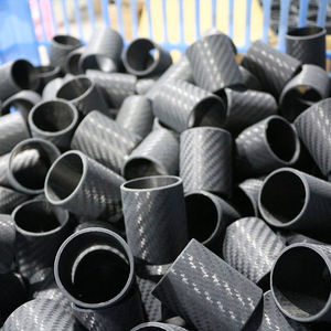 Tube en fibre de carbone noir 3K enroulé, 4 mm, 16 mm, 35 mm, longueur personnalisée, pour modélisme RC - Product Image 1
