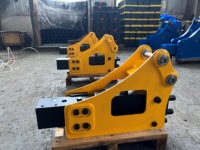 Marteau hydraulique/Rompe-roche RHB135 pour chargeuse compacte et excavatrice, pour la rupture de roche et de béton