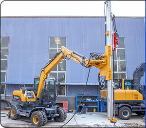 La haute performance Yanmar a actionné l'excavatrice de roue de 5 tonnes avec le nouveau seau modèle garantie de 1 an - Product Image 3