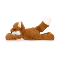 Peluche Jelly Catt Smudge Fox, couette Smudge Fox, animaux en peluche de haute qualité, jouet doux, poupée animaux de la forêt, idéal pour un cadeau d'anniversaire