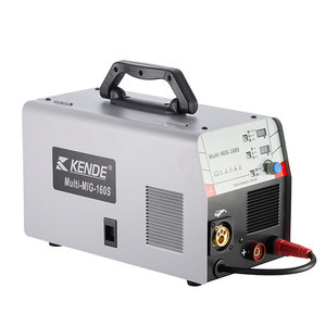 เครื่องเชื่อม KENDE DC Inverter <span class=keywords><strong>MIG</strong></span>/MAG/TIG/MMA 160A 4.4kW CO2/Gasless แบบพกพา สำหรับเชื่อมสแตนเลส  30% ดิวตี้ไซเคิล ใช้ลวดเชื่อมขนาด 1.0 มม. - Product Image 1