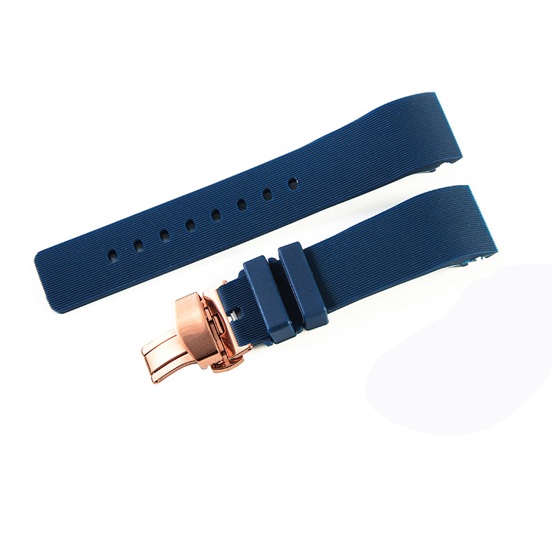 Blue-Rose Button-B1